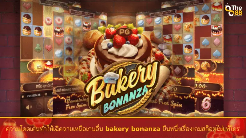 ความโดดเด่นทำให้เฉิดฉายเหนือเกมอื่น bakery bonanza ยืนหนึ่งเรื่องเกมสล็อตไม่แพ้ใคร
